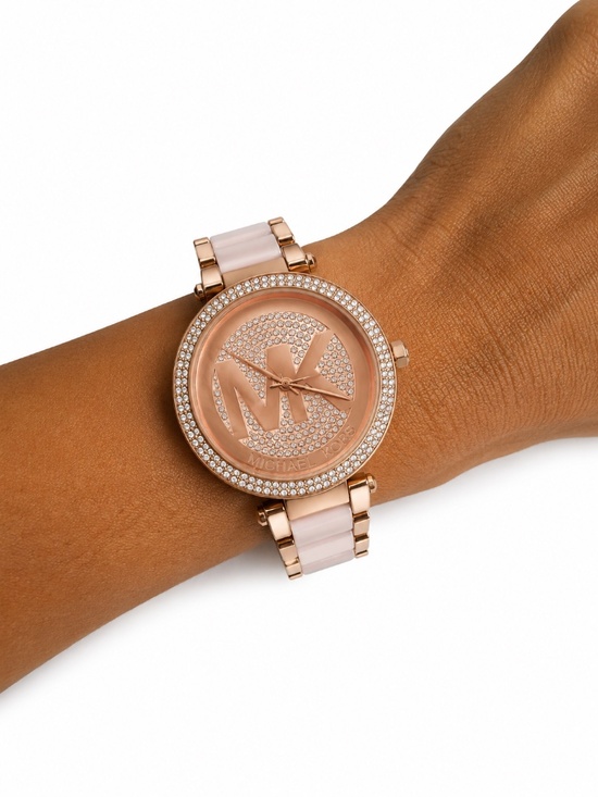 BRAND New Michael Kors Pink Women\'s Watch MK6176